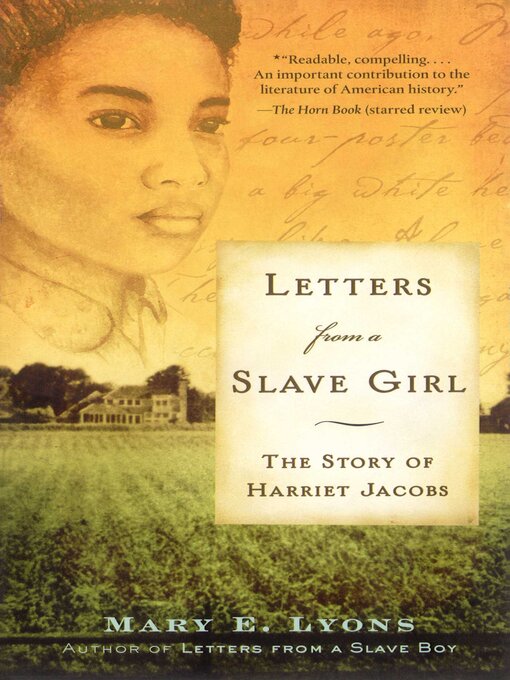 Cover image for Letters From a Slave Girl